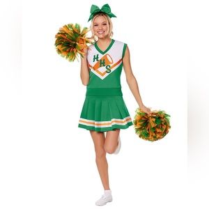 Adult Hawkins High School Cheer Uniform Costume - Stranger Things Chrissy